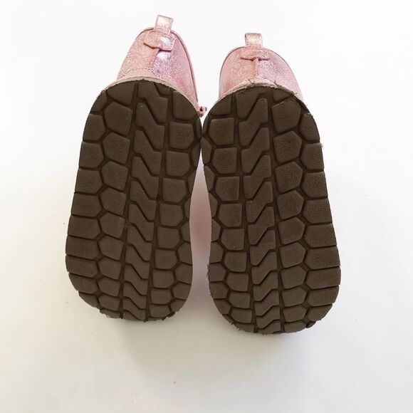 Babygap shinny faux Sherpa lined boots VGUC size 9 - Picture 6 of 6